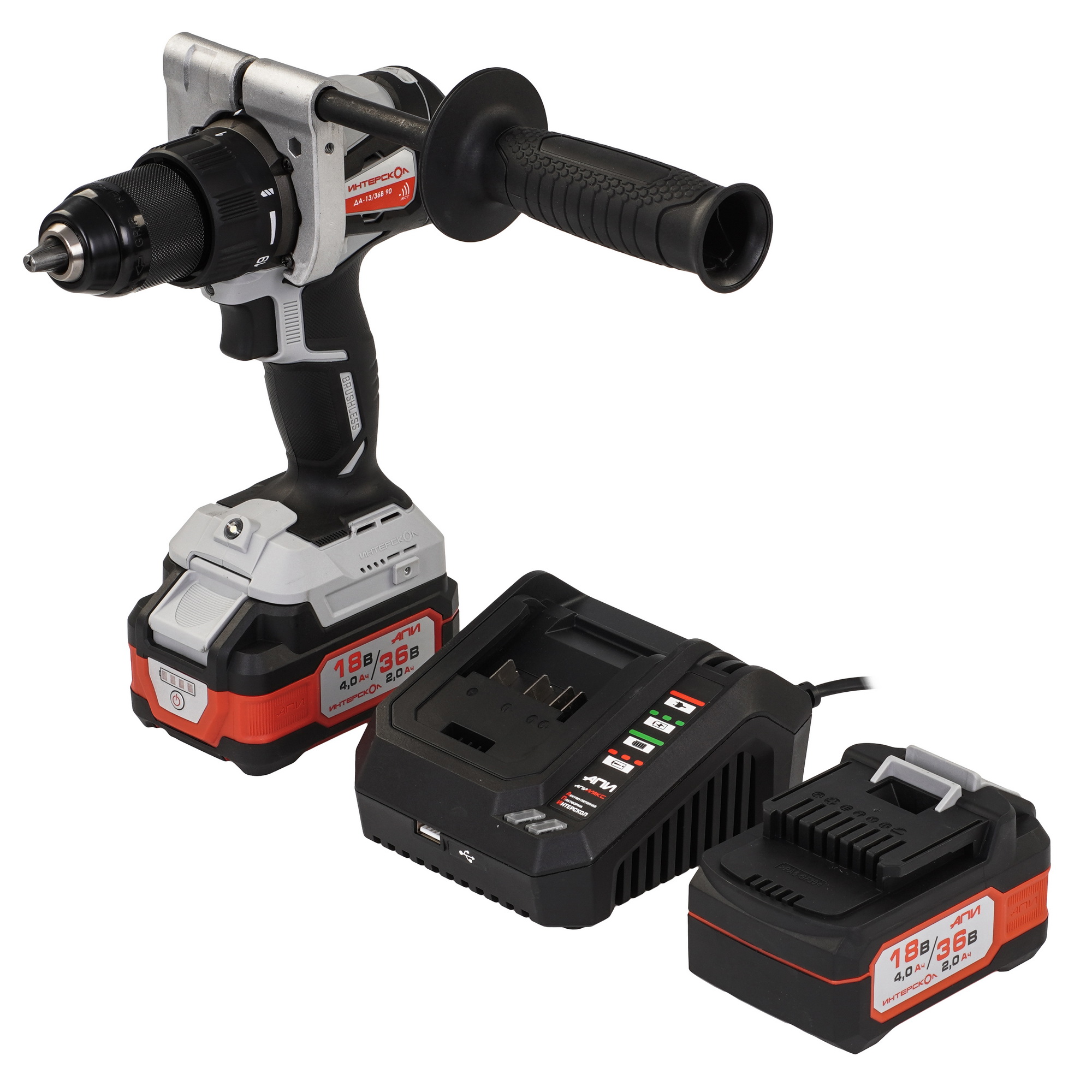 Дрель-шуруповерт Интерскол ДА-13/36В 90 9150379 STDN-0038404