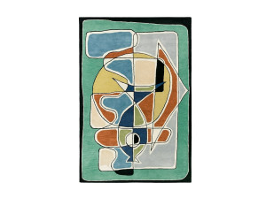 Прямоугольный ковер ручной работы