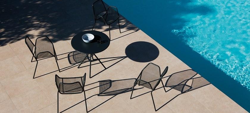 Vermobil Круглый садовый стол из оцинкованной стали Rick Rk2065 - rk2080 - Вид №3