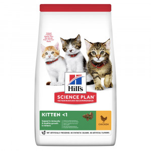 ПР0051319 Корм для котят HILL"S Курица сух. 3кг Hill's