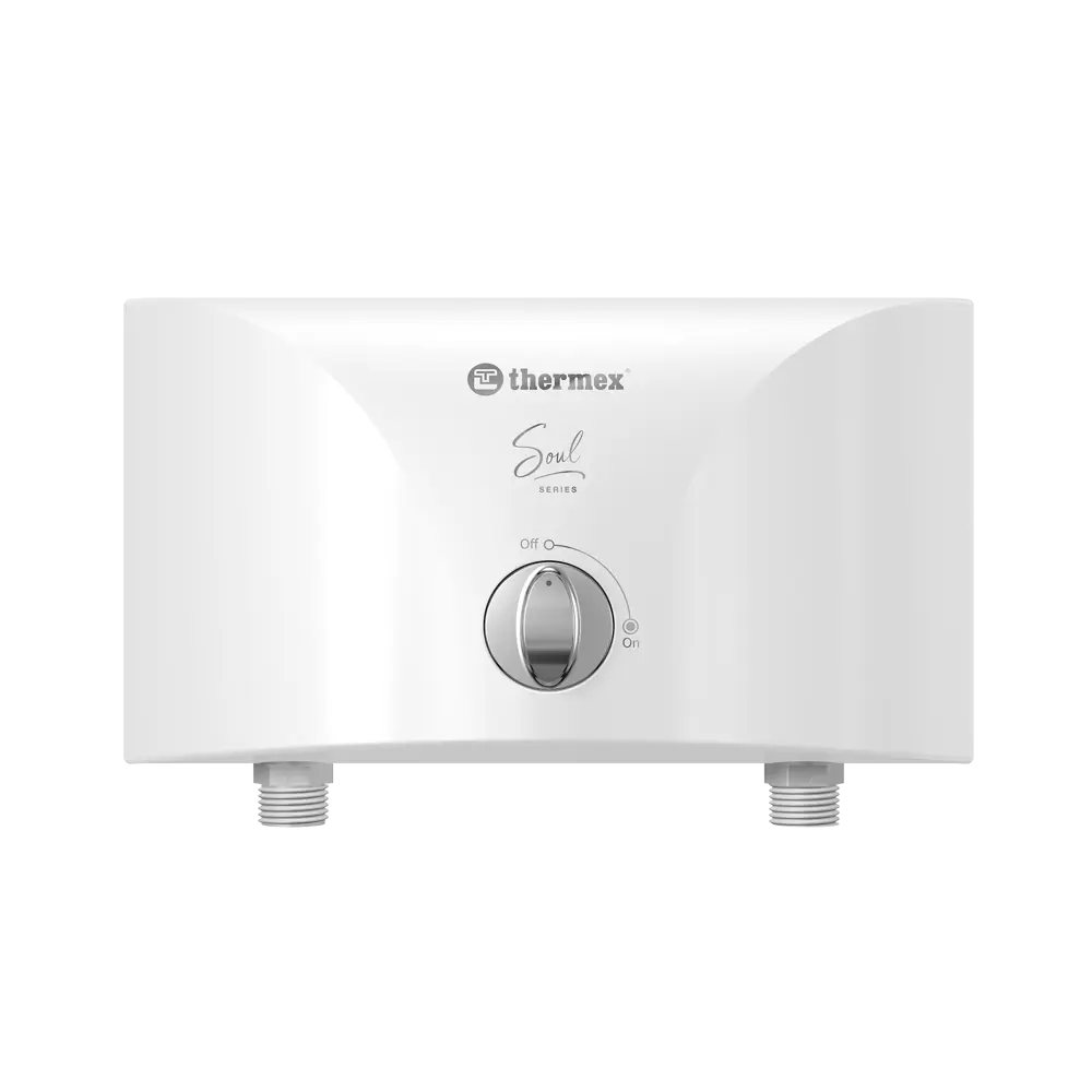 Проточный водонагреватель электрический Thermex Soul 3500 shower 2110643.5 кВт белый с душевой лейкой STLM-2159037 - Вид №2