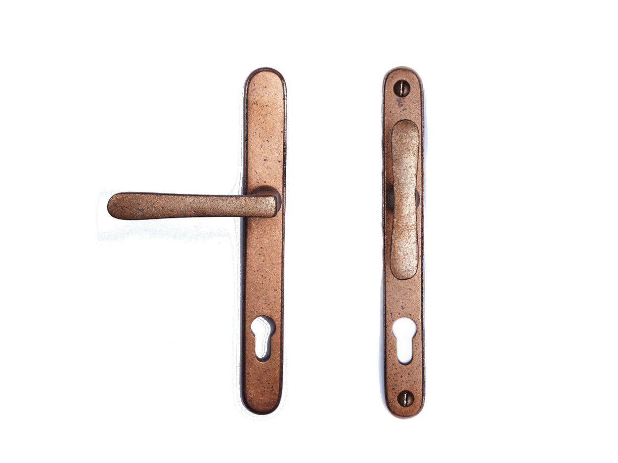 Бронзовая ручка на пластине с насадкой Dauby Pure® ARCH-00092003 - Вид №1