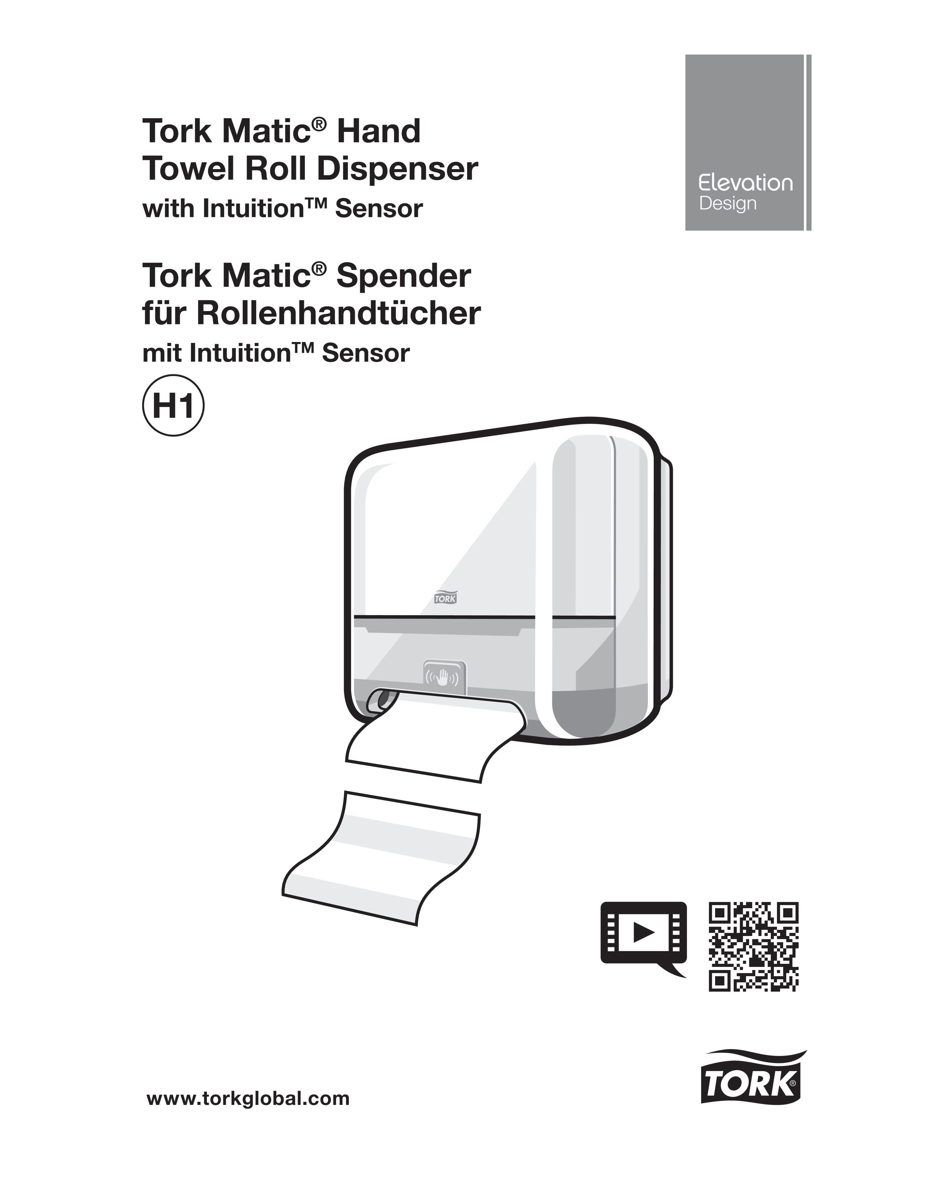 55110039 Диспенсер для полотенец в рулонах Matic® с датчиком intuition™, белый Tork  - Вид №5