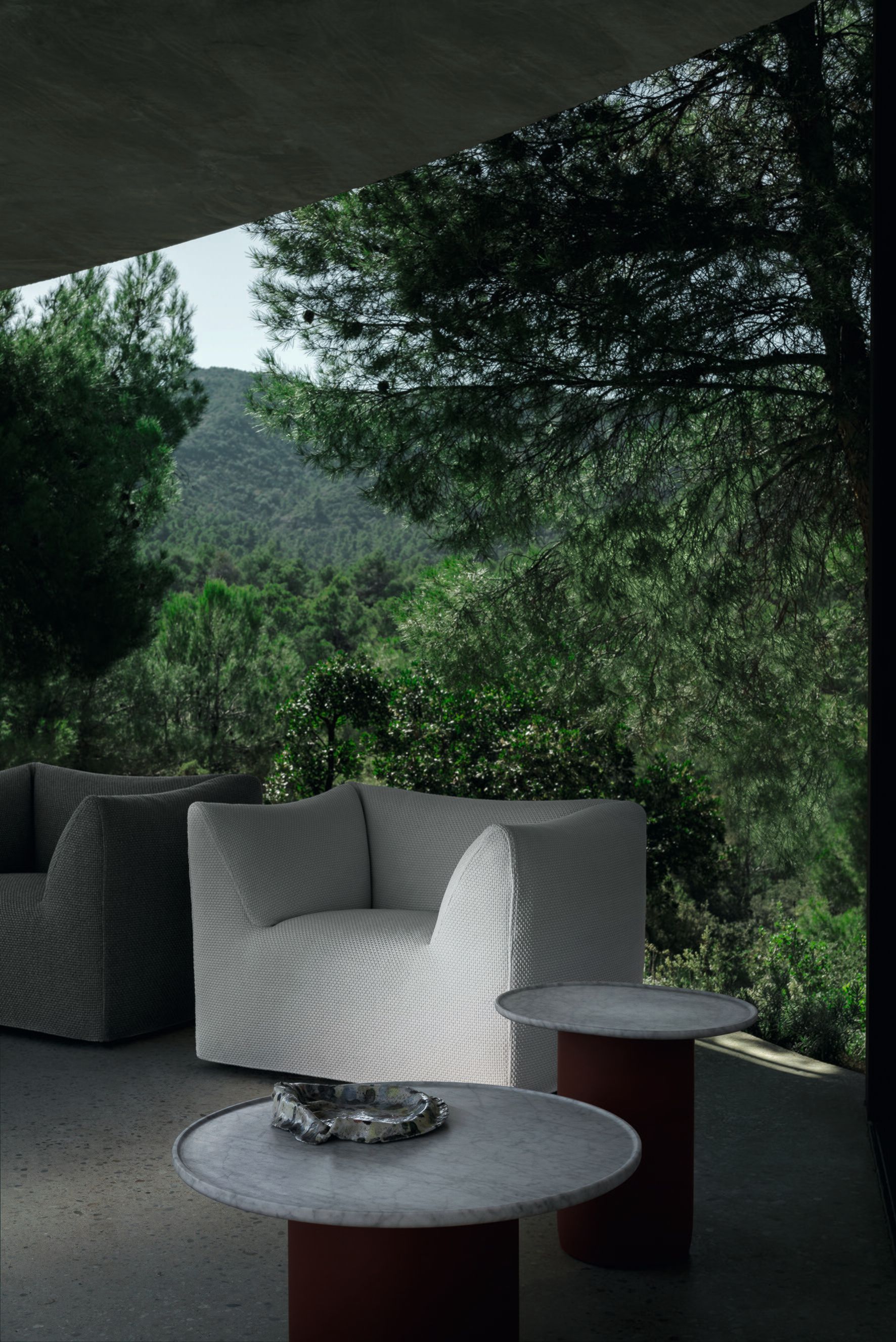 Тканевое мягкое садовое кресло B&B Italia Outdoor LA BAMBOLA ARCH-00019423 - Вид №6