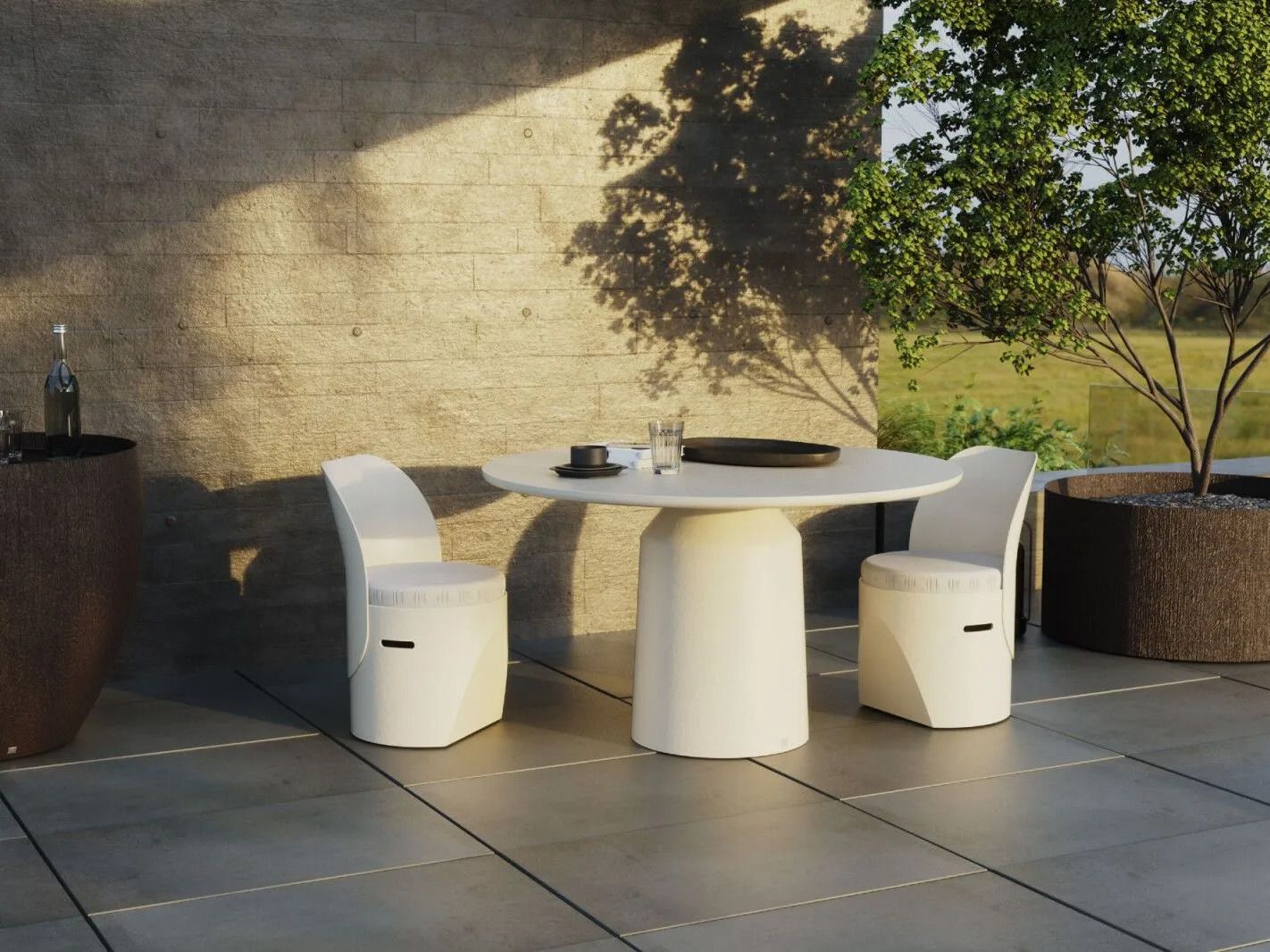 Садовый стул со встроенной подушкой GANSK Cloe ARCH-00120179 - Вид №3