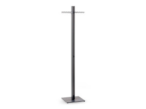 Окрашенная металлическая напольная офисная вешалка для одежды