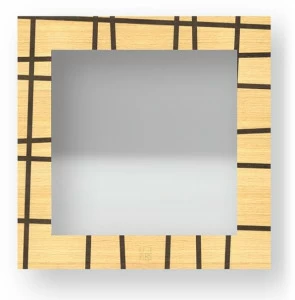 LIGNIS® Квадратное настенное зеркало в раме Dolcevita lines 12.035