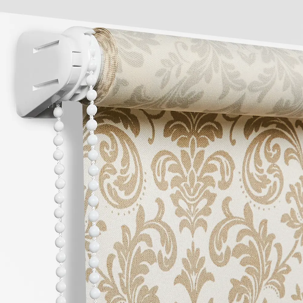 Штора рулонная Legrand Дамаск 100x175 см экрю 86542180 STLM-2172617 DOMLEGRAND - Вид №1