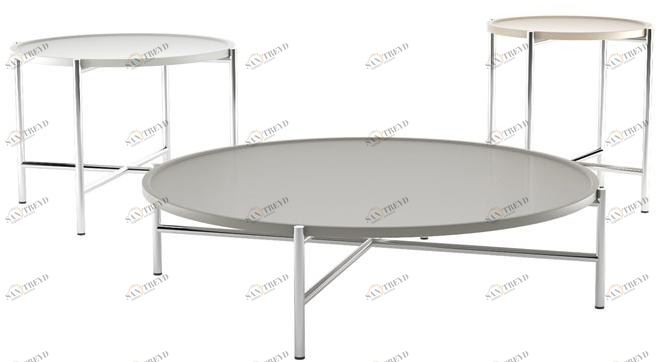 ESTEL GROUP Круглый лакированный журнальный столик Dolly sun-id-1432547