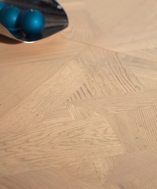 Quad21 Tifernoit Amboise - дуб, мореный слоновая кость Parquet - Вид №2