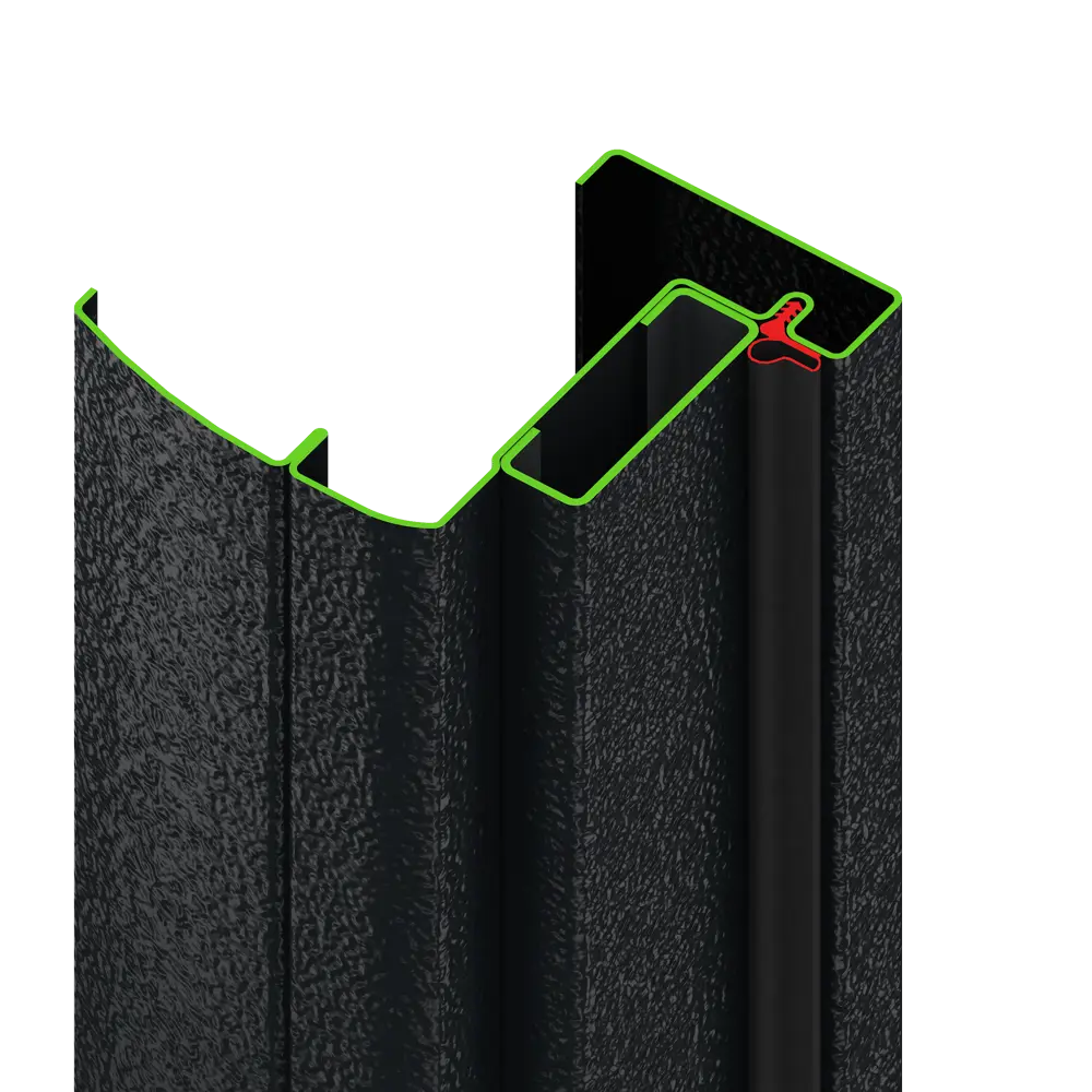 Дверь входная металлическая Оптим 98x205 см правая ясень ривьера DOORHAN STLM-2093113 - Вид №5