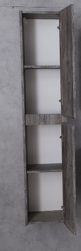 Шкаф подвесной, с двумя распашными дверцами с доводчиками BelBagno KRAFT-1600-2A-SC-PP-R  - Вид №2