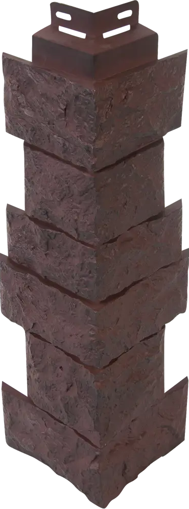 Наружный угол FineBer «Камень дикий» для фасадных панелей 18562554