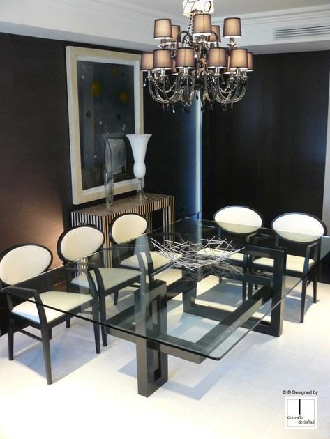 Gonzalo De Salas Прямоугольный обеденный стол из стекла Ios sun-id-1403036 - Вид №4