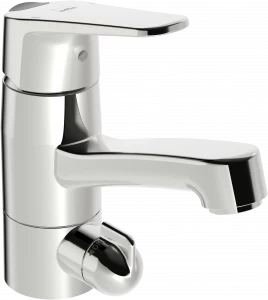 Oras 1813G Смеситель для умывальника с клапаном 1813G Vega Хром