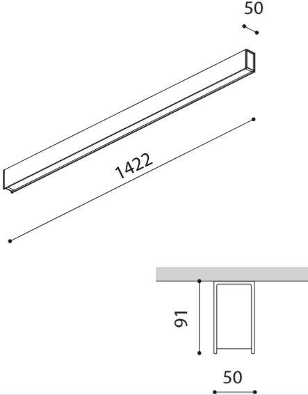Arkoslight Алюминиевый светодиодный потолочный светильник Fifty custom sun-id-1356119 - Вид №14