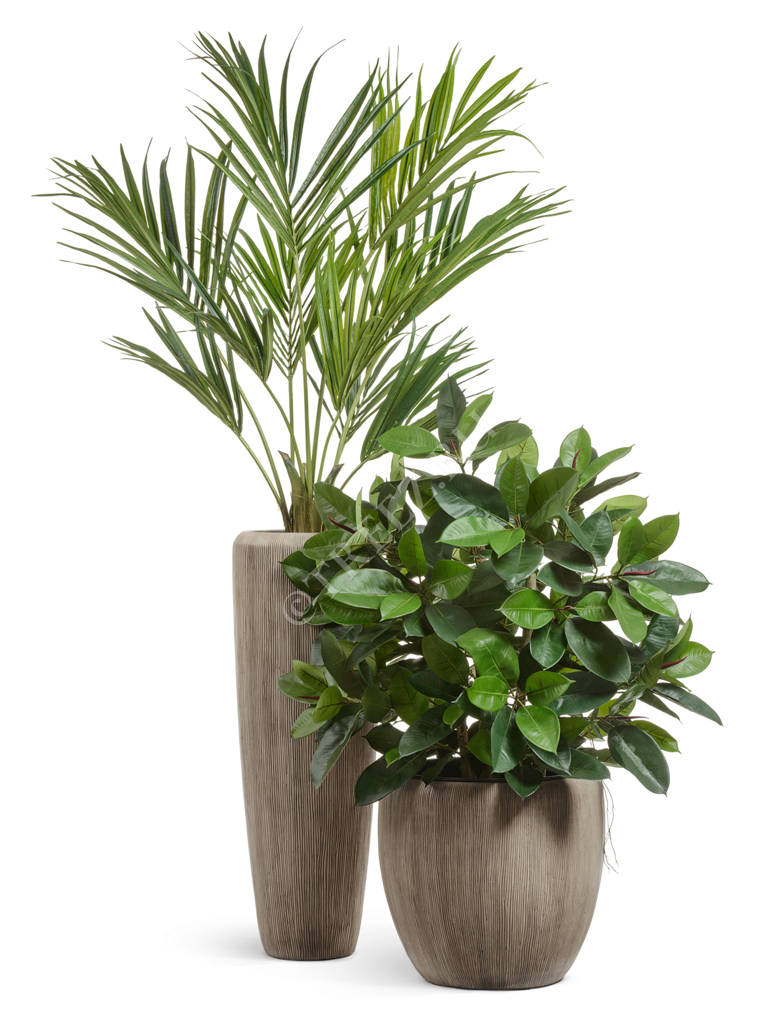 41.3321-06-049-BB-097 Кашпо  Effectory - серия Wow - Высокий конус Design - Капучино Цветочная коллекция  - Вид №8