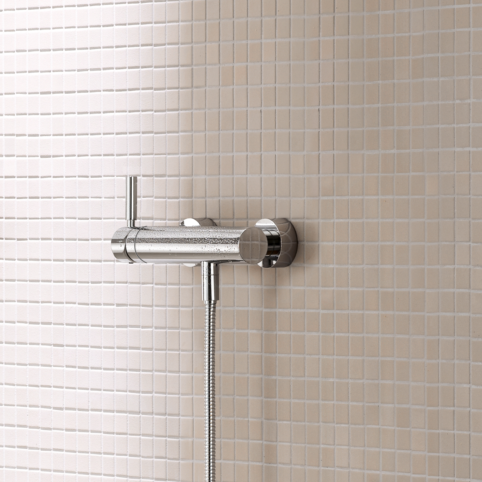 МЕТА Смеситель для душа однорычажный настенный - Темный хром DornBracht 33300660-19 - Вид №1