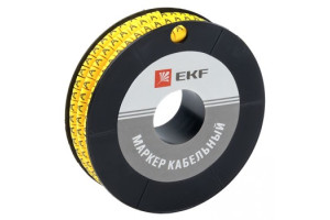 16036263 Кабельный маркер 4.0кв.мм, A, 500ед, ЕС-2 plc-KM-4-A EKF