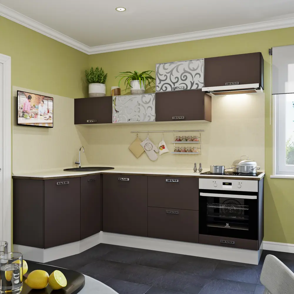 Дверь для шкафа Delinia «Графит» 45x70 см, МДФ, цвет сиреневый STLM-2079060 - Вид №2