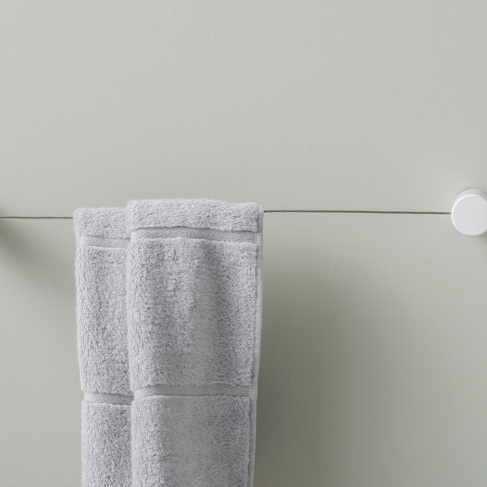 EVDT102EVER Life Design Держатель для полотенец настенный - Dot  Непрозрачный белый  - Вид №3