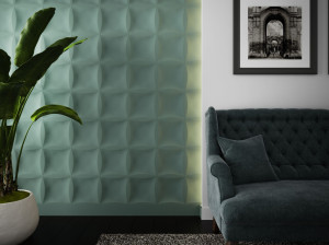 Трехмерное гипсовое покрытие