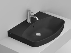 Керамическая раковина с переливом