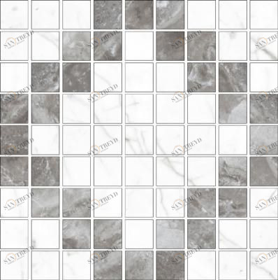Мозаика Black & White K-60(62)/LR/m01 Mix 30x30 Kerranova sun-id-328933