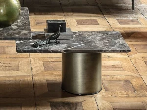 Arketipo Прямоугольный мраморный журнальный столик