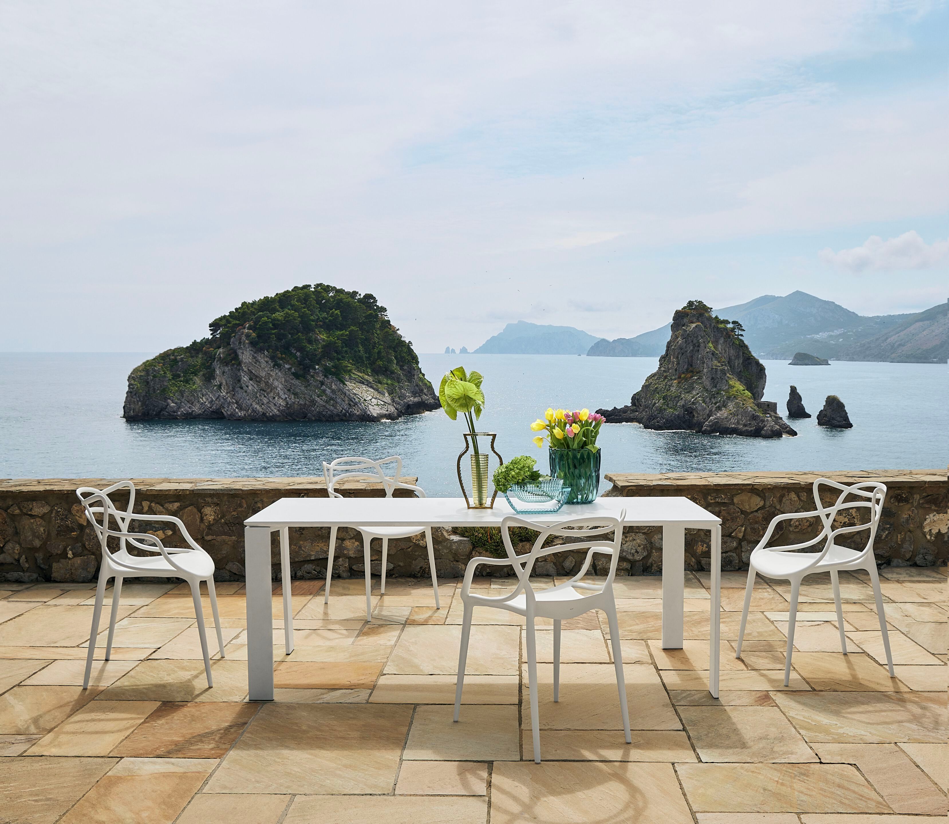 Штабелируемый стул из инженерного пластика с подлокотниками Kartell Masters ARCH-00054309 - Вид №20