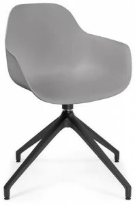 Crassevig Кресло на козлах с подлокотниками из полипропилена Pola