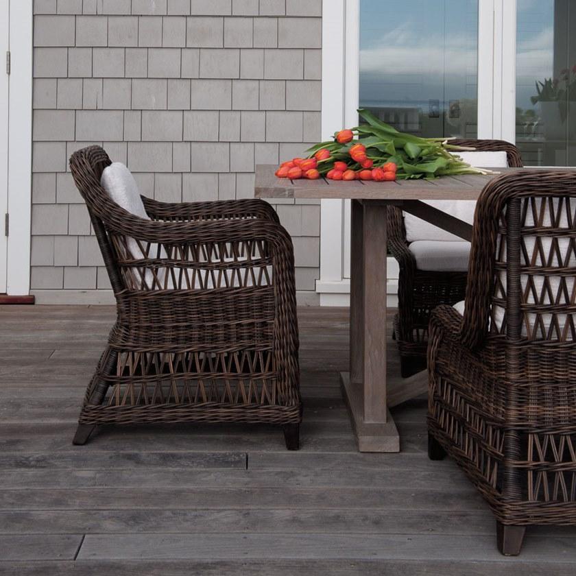 JANUS et Cie Прямоугольный обеденный стол из тика Arbor sun-id-1356672 - Вид №2