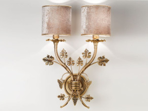 Металлический светодиодный настенный светильник с фиксированным кронштейном