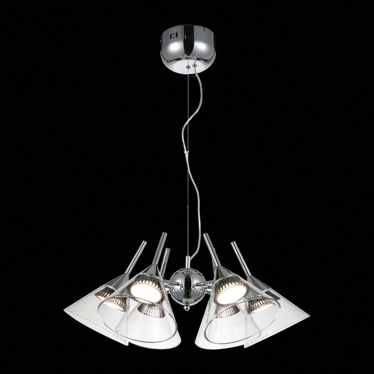 Подвесная светодиодная люстра ST Luce SL930.103.06 ST LUCE ДИЗАЙНЕРСКИЕ 220271 Хром  - Вид №2