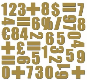 Groovy Magnets Магниты  M-num-cop