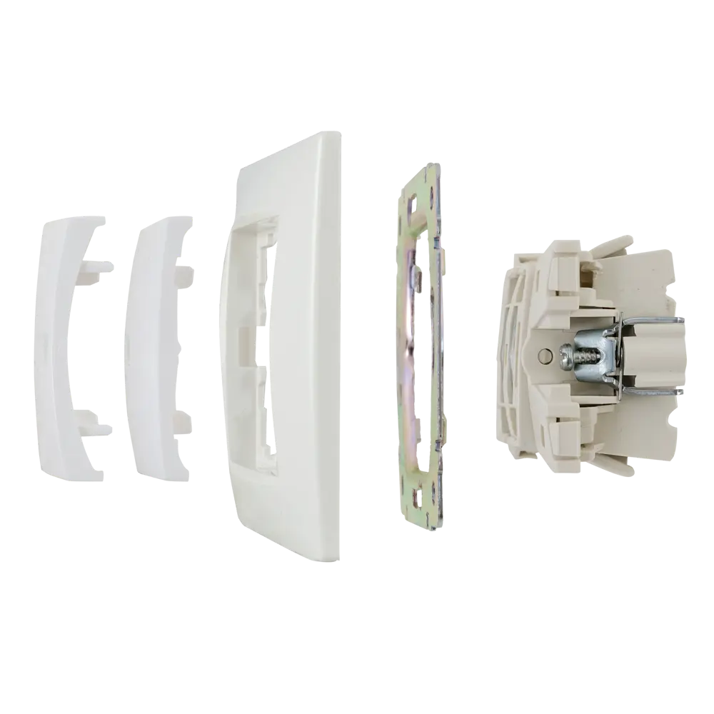 Выключатель Legrand «Valena» 2 клавиши, с подсветкой, цвет белый STLM-2028745 - Вид №5