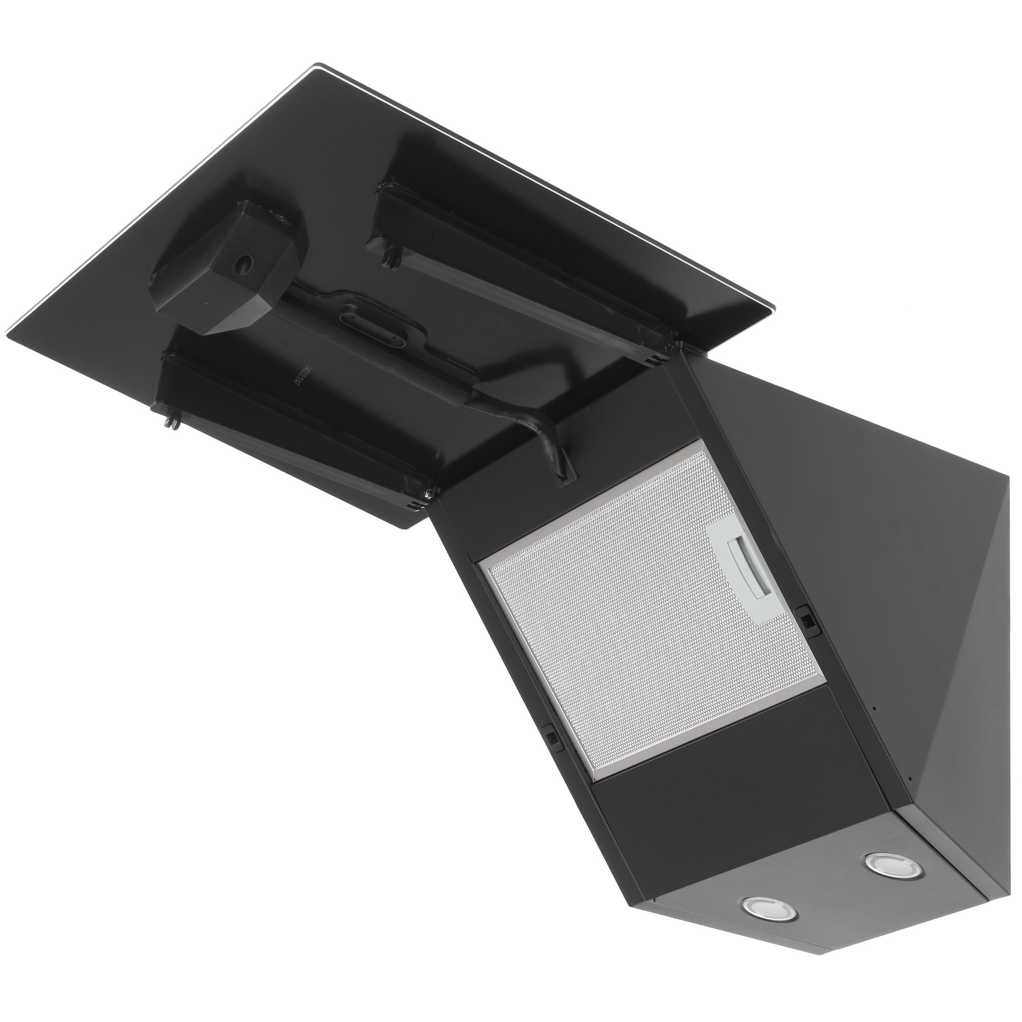 1611851 Вытяжка наклонная KRONA GABRIELE 500 black PB черный STDN-0083459 - Вид №2