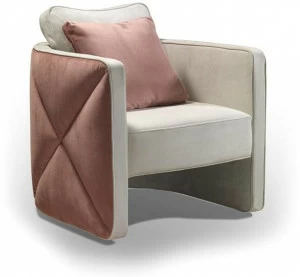 Reflex Мягкое кожаное кресло с подлокотниками Aura