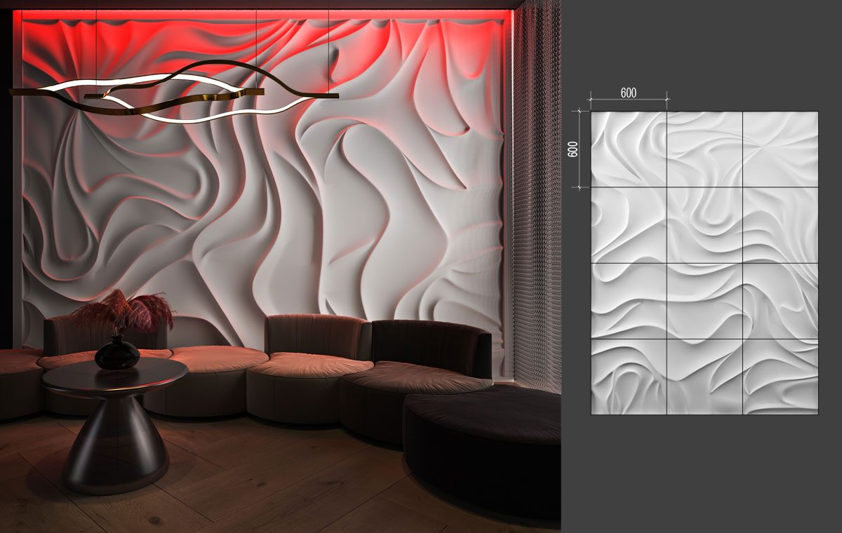 B-07 VELVET LAB.Space Барельеф B-07-1