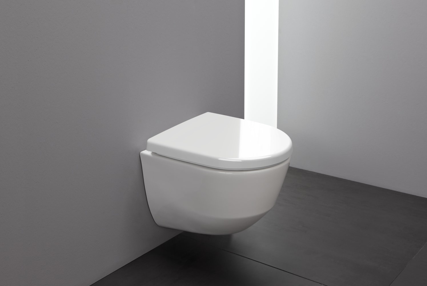 H8209654000001 Унитаз подвесной компакт, с глубоким смыванием LAUFEN PRO - Вид №16