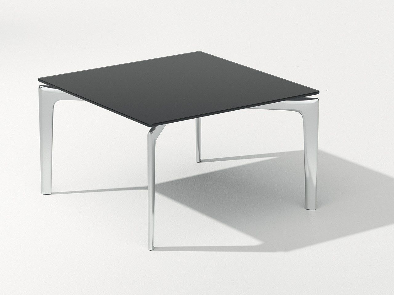 Квадратный стеклянный журнальный столик Arper Saul ARCH-00022576 - Вид №1