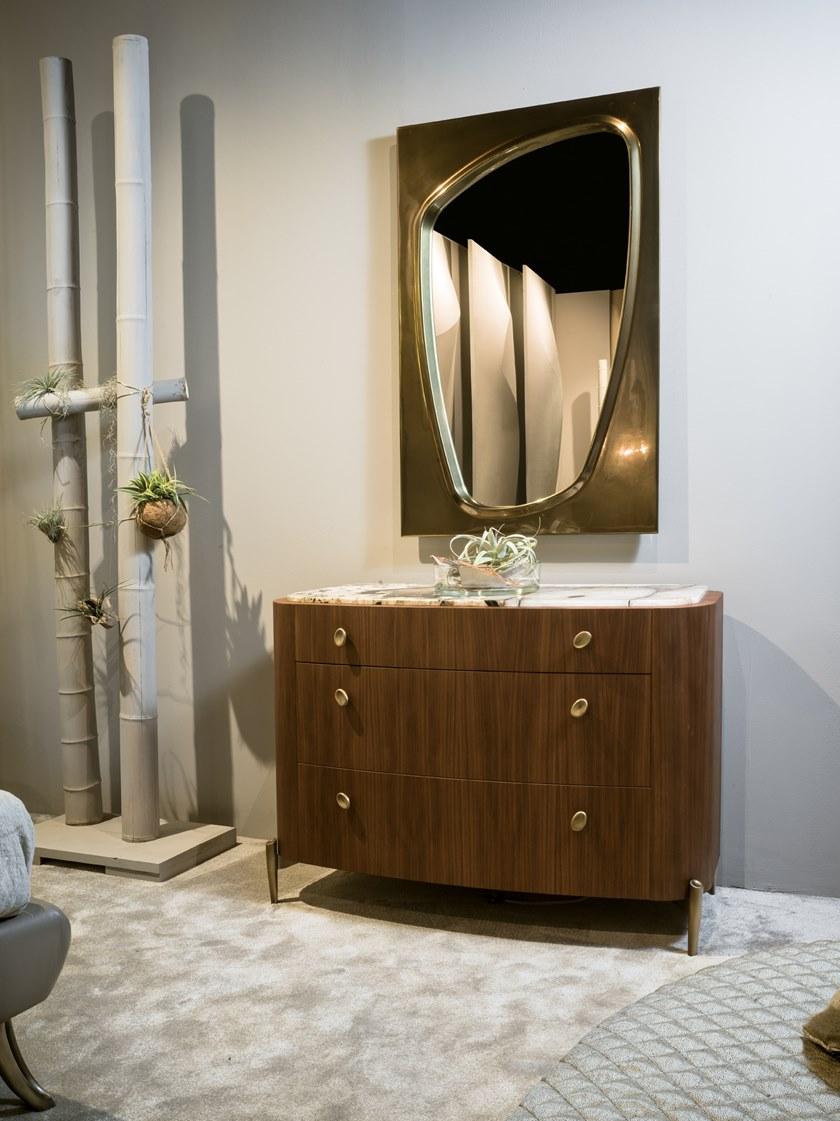 Bellotti Ezio Зеркало из дерева с отделкой под бронзу Gea 2018-72 - Вид №1