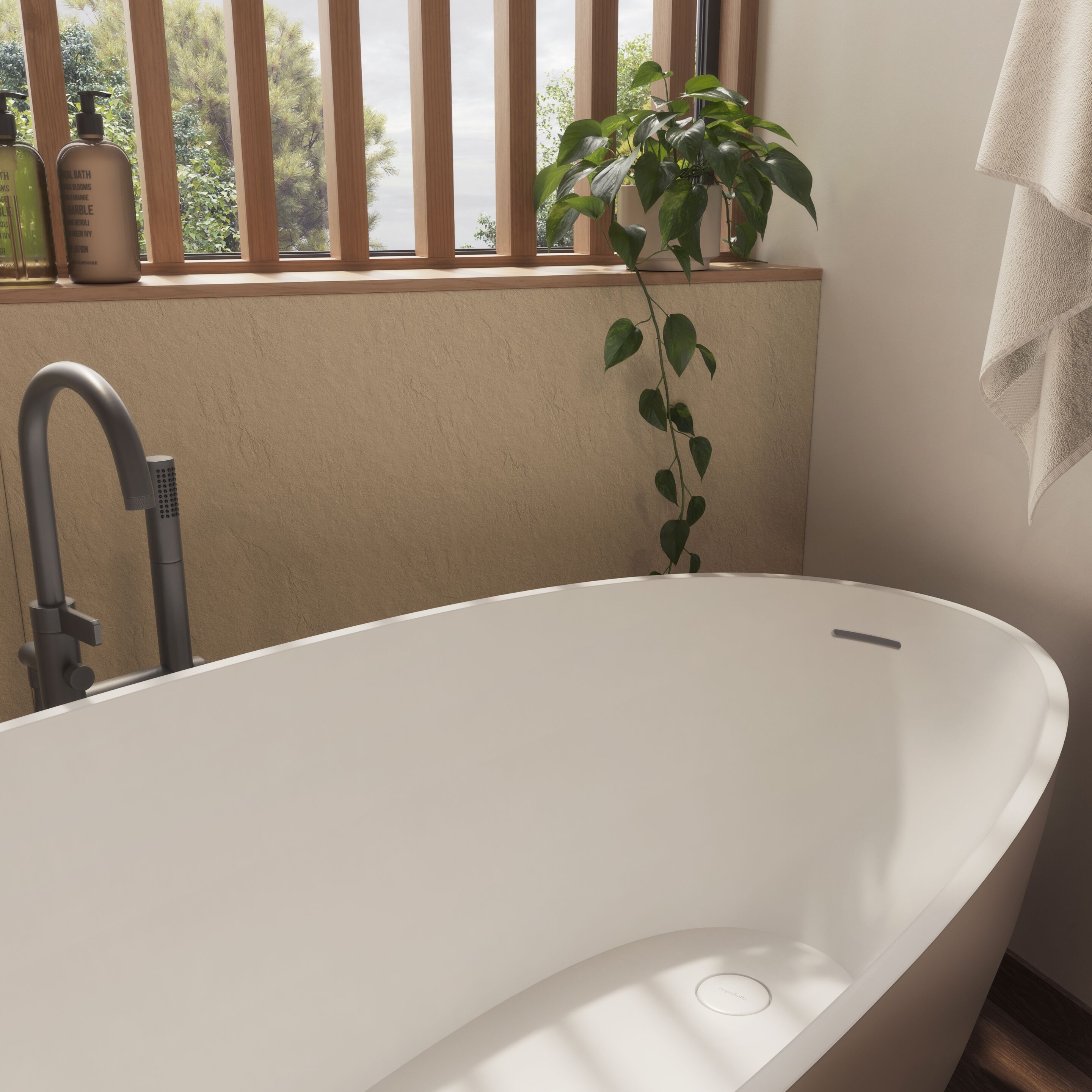 Овальная ванна в центре комнаты в Долотеке© Acquabella Acquawhite ARCH-00129193 - Вид №3