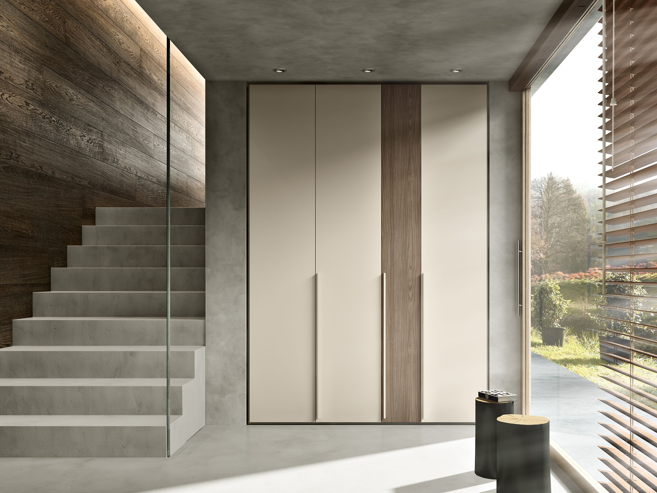 Модульный шкаф для белья с распашными дверцами Adok Intermezzo ARCH-00050436