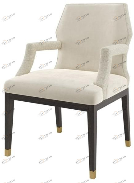 FRATO Бархатное кресло с подлокотниками Oxford Fup100004aah