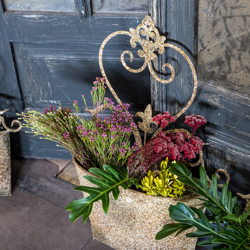 3112122 Металлическое кашпо «Верментино», версия L Object Desire  - Вид №4