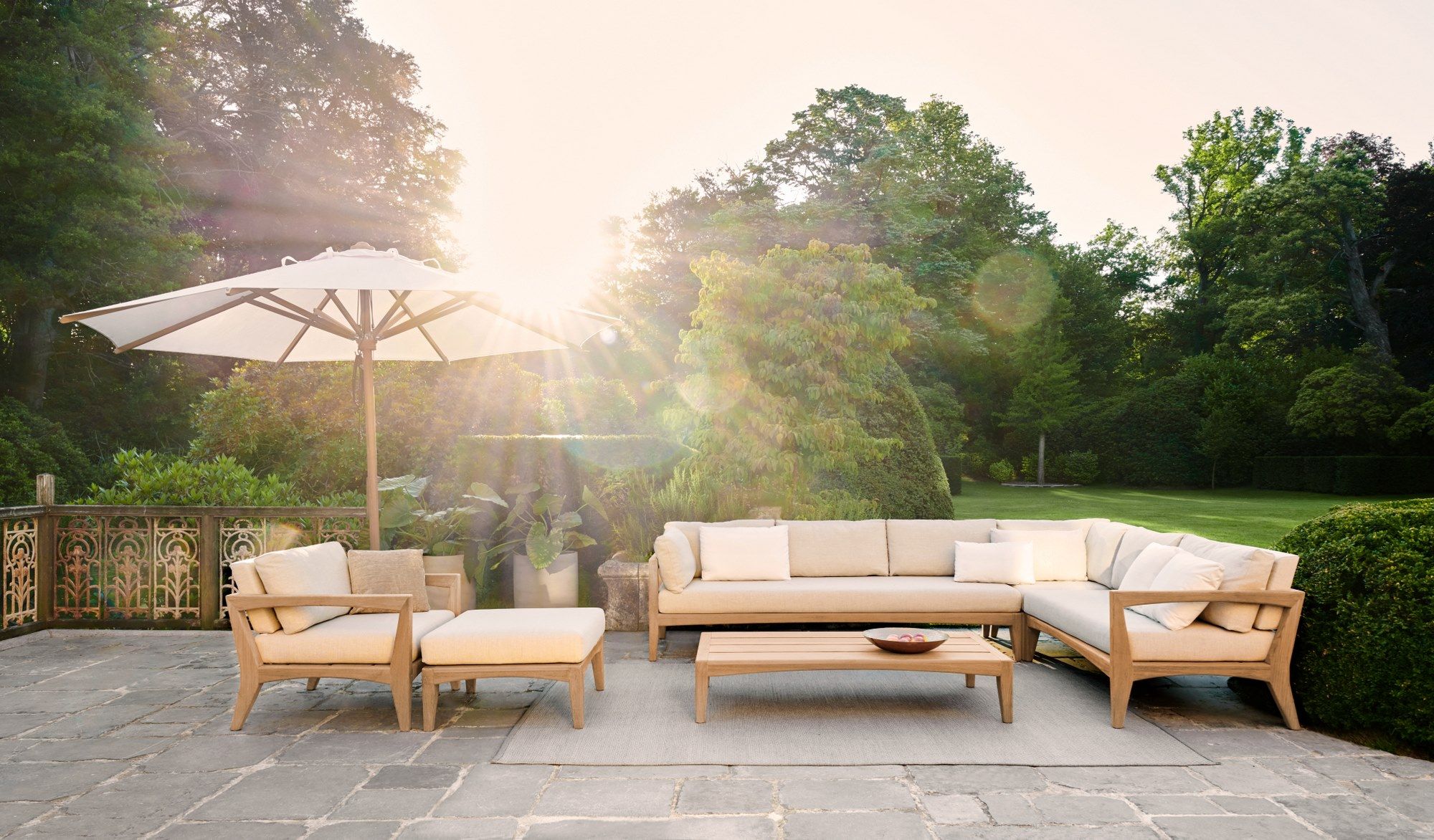 Ткань сад пуфик Royal Botania Zenhit lounge ARCH-00035482 - Вид №1