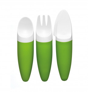 TDCUT-G Набор столовых приборов детский зелёный FABRIKATORS