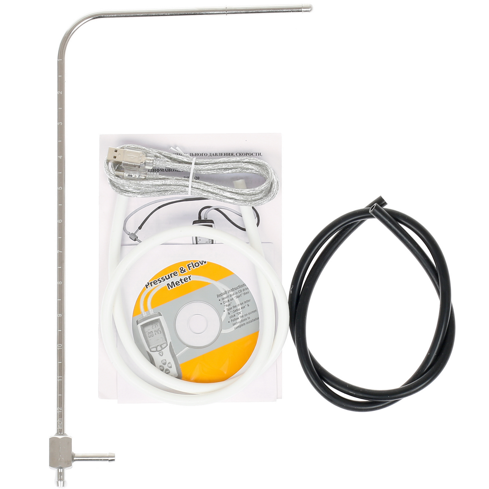 Манометр CEM DT-8920 1142432 STDN-0031122 - Вид №5