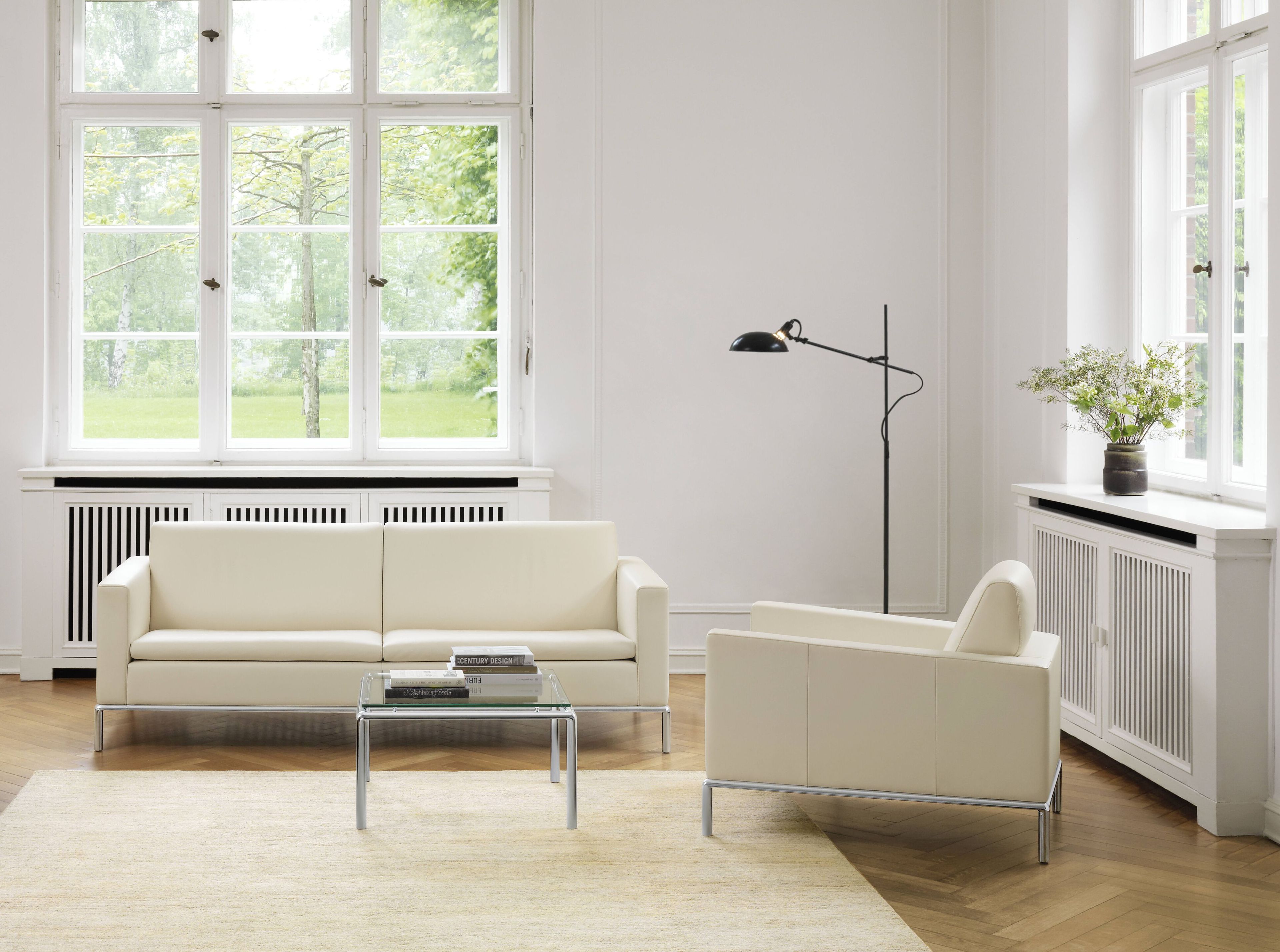 Кожаное кресло с подлокотниками de Sede DS-4 ARCH-00026394